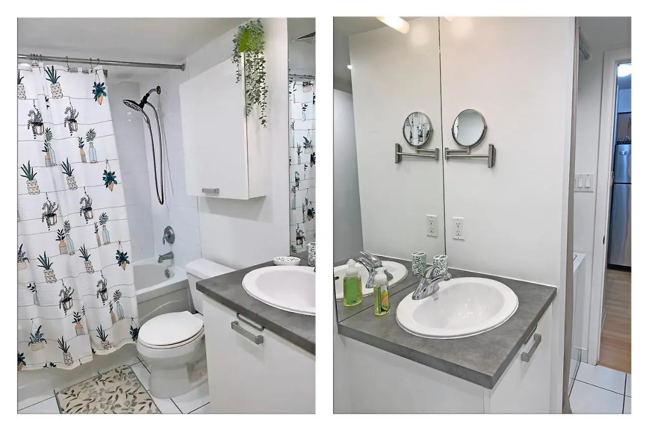 Apartment Comfy 1 Bedroom & Den Condo In Downtown Toronto 1 Queen & 1 Single Bed